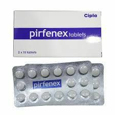 吡非尼酮(艾思瑞)200mg*30粒/盒 Pirfenex Pirfenidone 印度西普拉Cipla肺纤维化藥